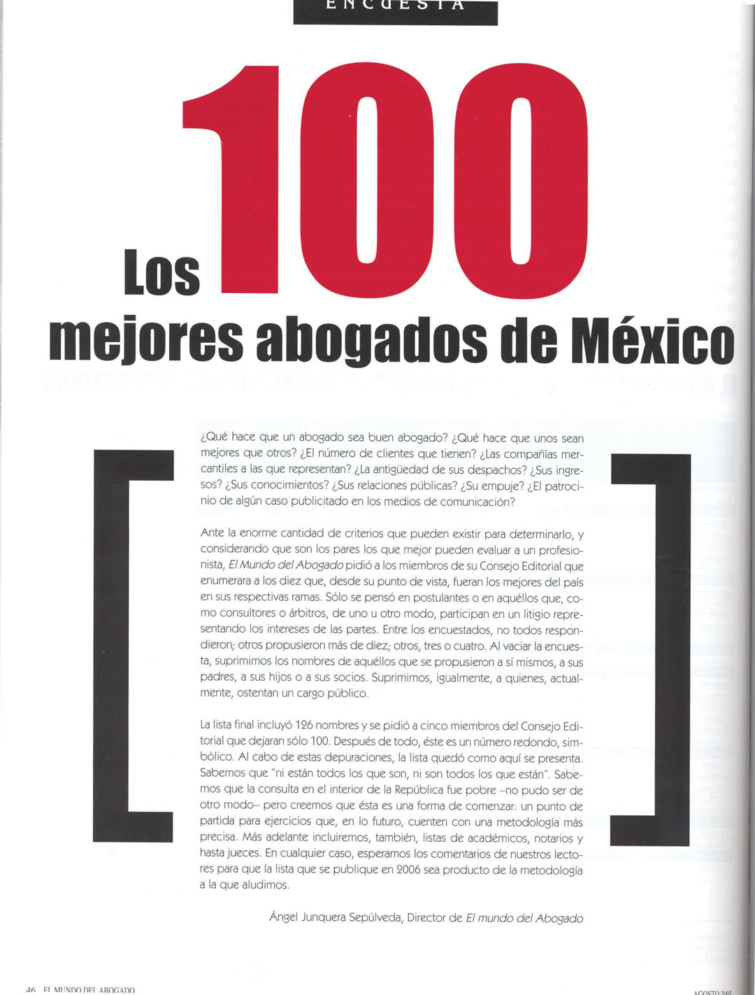 Los 100 mejores abogados de México Francisco Riquelme Gallardo